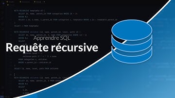 Apprendre et maitriser SQL : Requête récursive