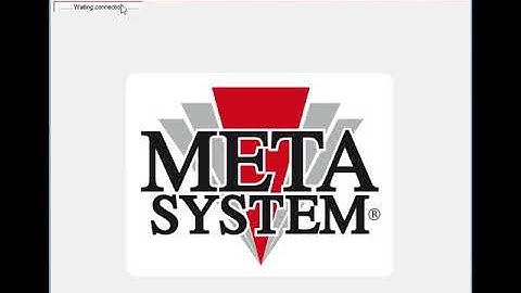 Meta System Alarm EasyCan Evo Digital programming