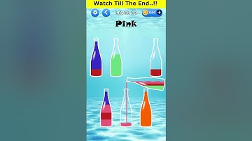 Water Color Sort Level 24🎮Walk-through Solution iOS/Android #shorts #watersortpuzzle