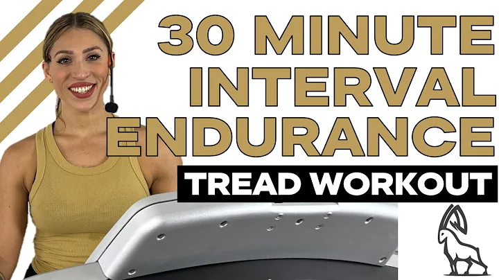 30 MIN INTERVAL ENDURANCE | Treadmill Follow Along!