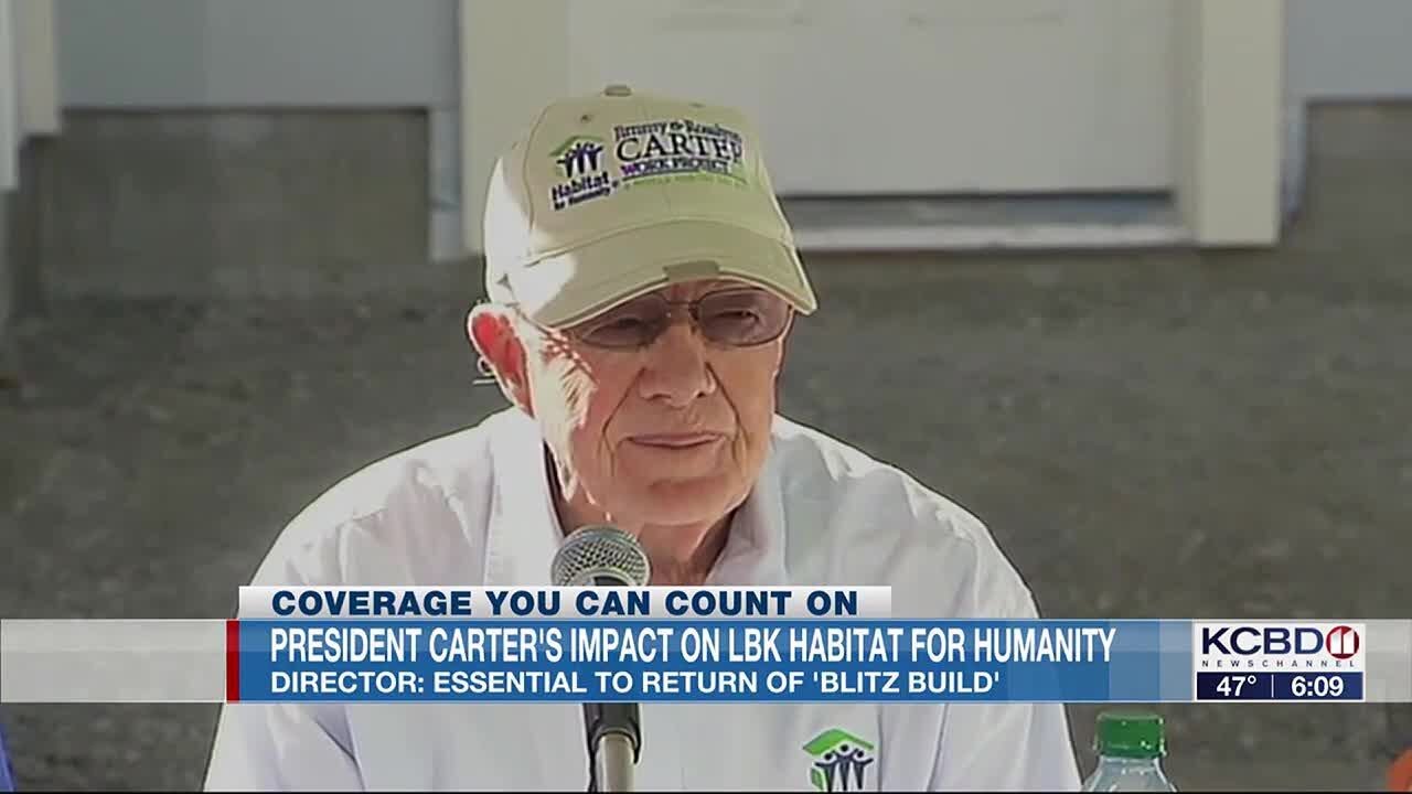 Lubbock Habitat for Humanity remembers President Jimmy Carter’s impact