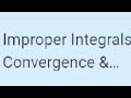 #Improper #Integrals #Convergence #Test #RakeshYadavSir #BSc #Sem4 #MathsSolutions #VikramUniversity