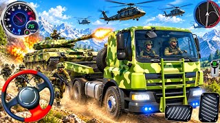 City Army Cargo Truck Driving Game 3D Army Truck Game Army Truck Driving Game For Android Gameplay screenshot 4