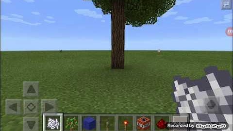 Minecraft Tutorial--How to build an exploding tree trap