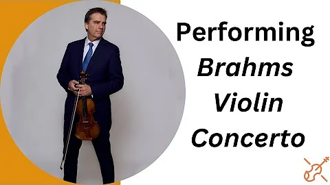 Challenges with Brahms Violin Concerto with Robert...