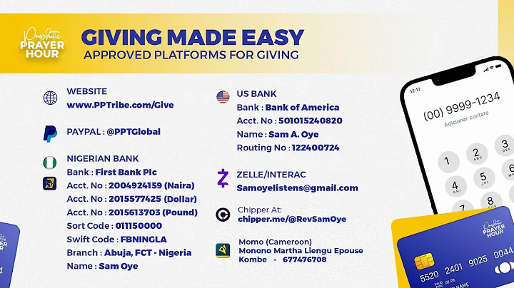 MOMENT OF REFRESHING WITH REV SAM OYE