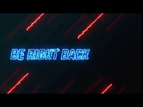 FREE ANIMATED Be Right Back screen for STREAMS! (download in desc)