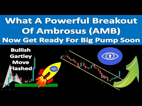   What A Powerful Breakout Of Ambrosus AMB Now Get Ready For Big Pump Soon