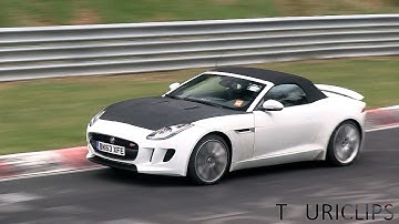 Jaguar testing a mysterious F-Type on the Nürburgring!