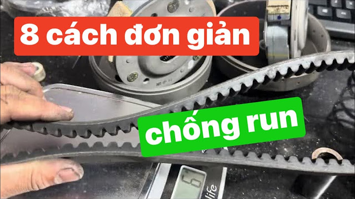 Khắc phục lỗi air blade 125 bị rung khi chay