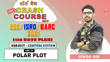 ESE ISRO BARC 2021|| Control System II DAY-12 || POLAR PLOT || Free Crash Course || Shaurya Batch