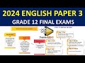 P.3 ENGLISH HOME LANGUANGE  GRADE 12 FINAL PREPARATION :  SCOPE ENGLISH P.3[THUNDEREDUC]