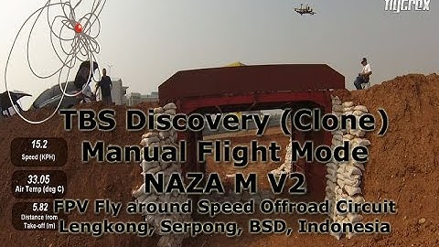 FPV Fly in Manual Flight mode - TBS Discovery (Clone) - Bridge and Tunnel