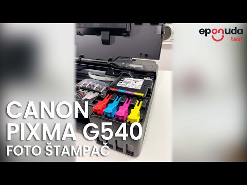 Canon Pixma G540 štampač test - jeftina kućna foto štampa