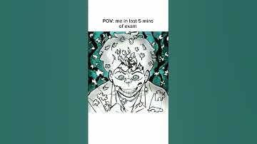 POV: that last 5 minutes in the exam