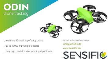 High-speed real-time object tracking: trajectory of a little drone
