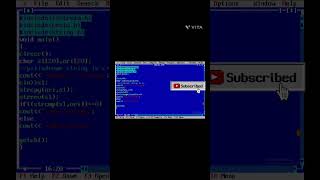 Palindrome string in c++|ccoding. 123|#codingshorts