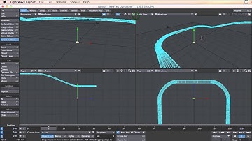 Lightwave tutorials - car animated steady speed path