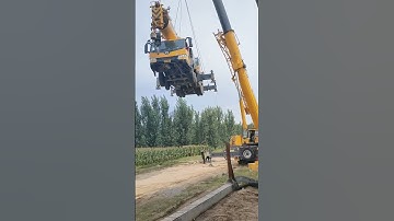 Xcmg Biggest Mobile Cranes heavy lifting Equipments shorts video