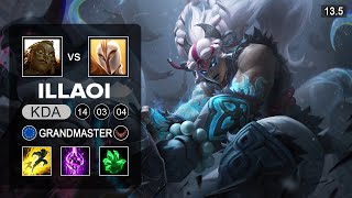 Illaoi vs Kayle Top - EUW Grandmaster - Patch 13.5 Season 13