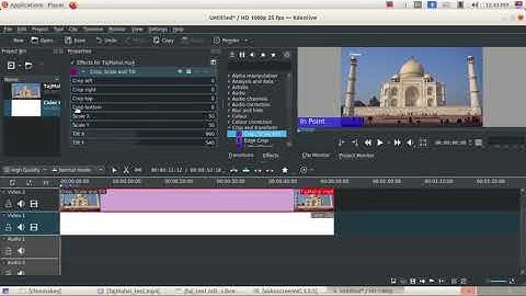 Text Scrolling in Kdenlive