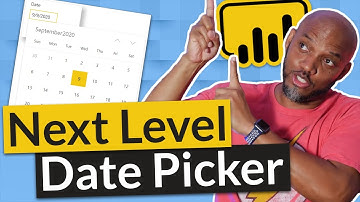 NEXT LEVEL Power BI Date Picker!