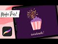 Procreate Animation for Beginners - How to Create a Birthday Sparkler