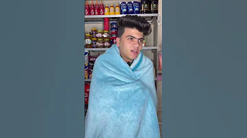 لما تنزل السوبر ماركت في الجو دا 