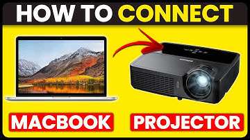 How To Connect MacBook To Projector (How To Use And Display MacBook On A Projector)