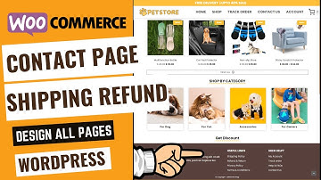 Create Shipping Policy, Refund Policy & Contact Page for FREE | Make Menu Pages in Wordpress 2023
