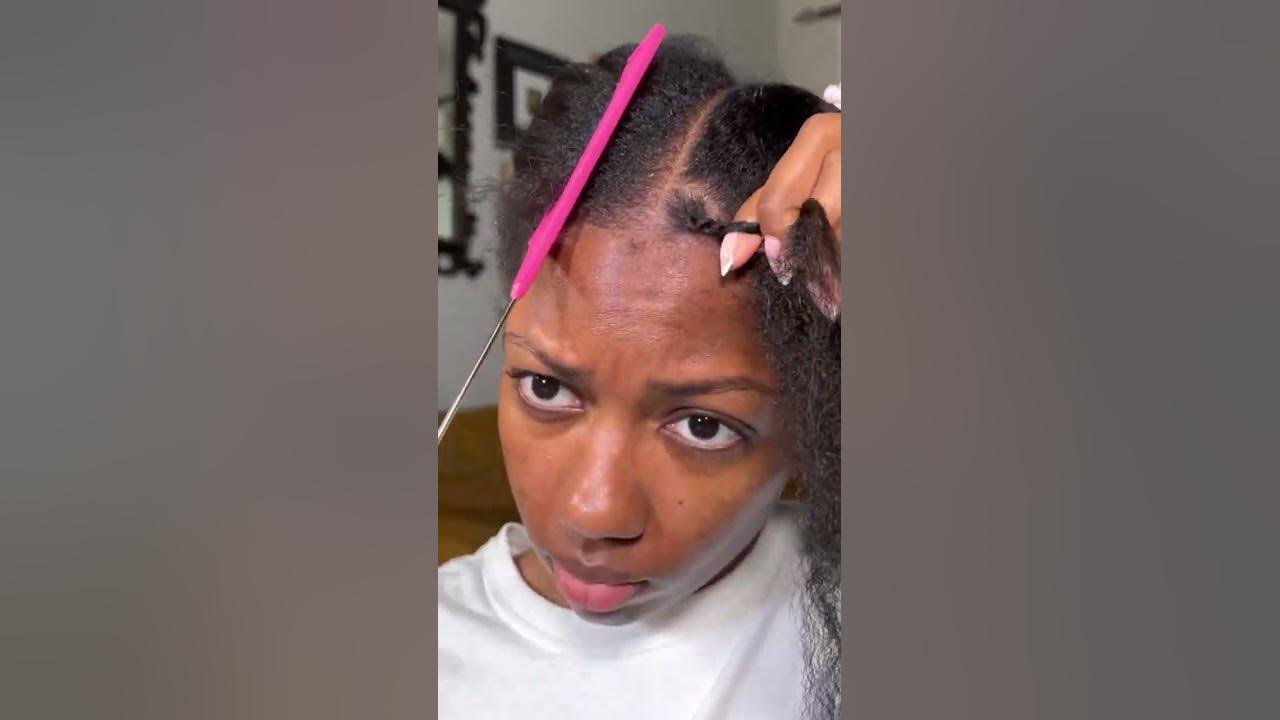  How to Start Your Twists Tutorial #shorts #youtubeshorts #hairstyle ...