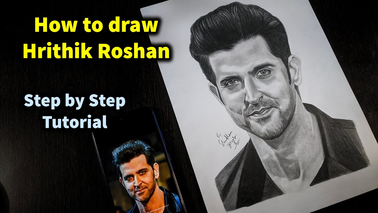 Hrithik Roshan sketch by siddhiki on DeviantArt