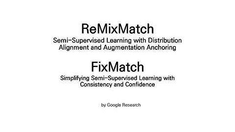 [Paper Review] ReMixMatch & FixMatch : Consistency-based Semi-supervised Learning Methods