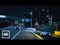Tokyo Expressway at Night / 8K 60fps HDR / Relaxing Car Sounds