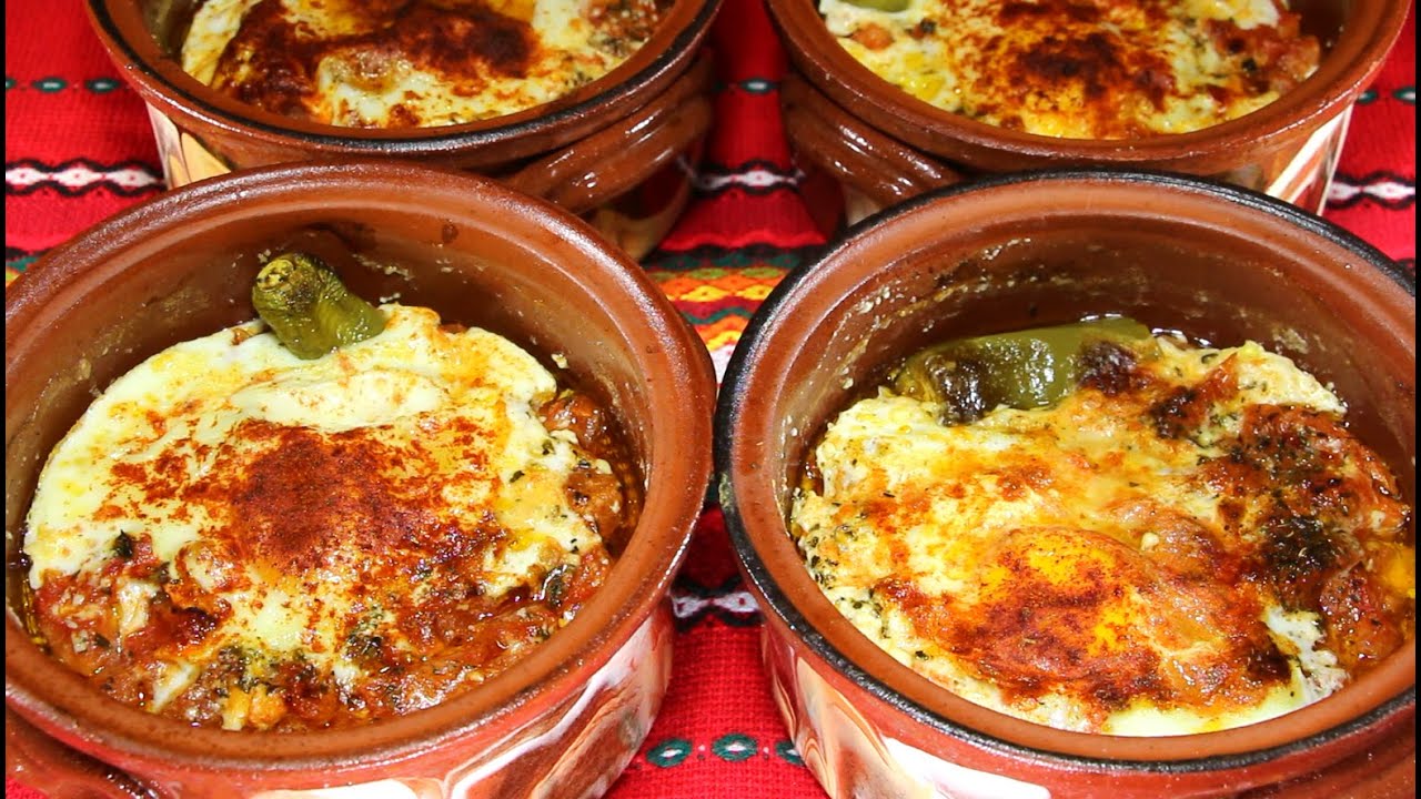 Feta Cheese in Clay Pots - YouTube