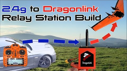 🥶  🚗  🕹 🛩  2.4ghz to Dragonlink Control Relay / Repeater Build & Setup