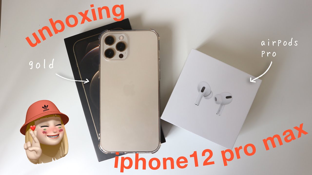 iPhone 13 Pro Max Gold Unboxing & Accessories ✨ | Aesthetics |
