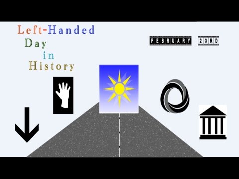 THIS LEFT-HANDED DAY IN HISTORY EP_1 FEBRUARY 23RD - YouTube