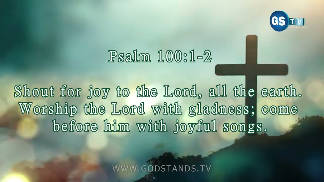 Библейские стихи о Дне благодарения на английском языке | God Stands Tv | 