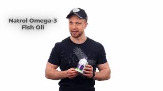 Natrol Omega 3 Fish Oil - омега 3 риб&#39;ячий жир в капсулах, зі смаком лимону.