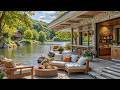 Elegant Mountain View Balcony Jazz - Nature Therapy Retreat With Jazz Music To Calm &amp; Relax