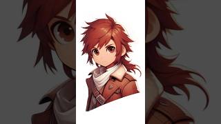 How to draw Heir Aki step by step