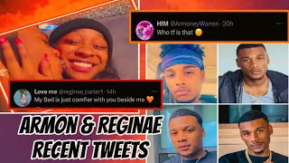 Reginae is in love w/ her man| Armon Reacts to his throwback Photo (Good Vibes)