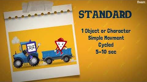 Create an awesome animated 2d gifs for web or social media - Best Animated GIFs service