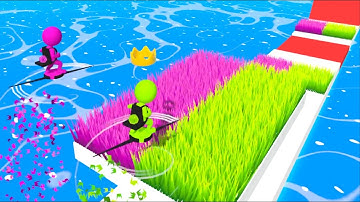 Grass Race- All Levels Gameplay Walkthrough Android İOS NEW GAME