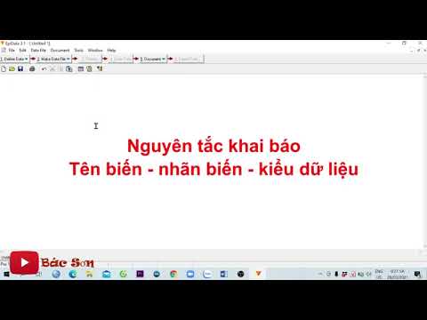 E1. Giới thiệu, thiết lập, kiểu dữ liệu trong EPIDATA
