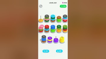Level-821 in color hoop stack