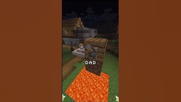 Letting a lava bucket burn in Lava on Minecraft. #minecraft #minecraftanimation #minecraftshorts