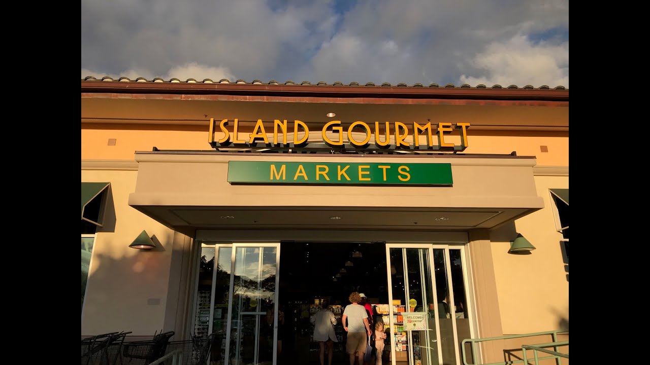 Island gourmet market Wailea Maui walk around review YouTube