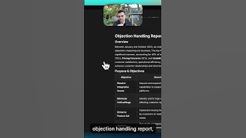 Sales Objection Handling Report - AI BuildBetter.ai